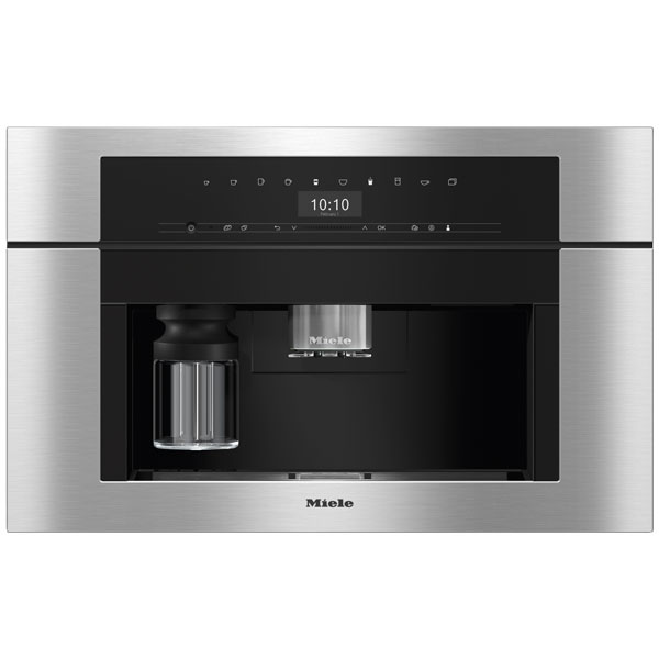 Integrated Coffee Machines Built Into The Kitchen Wall Cabinet